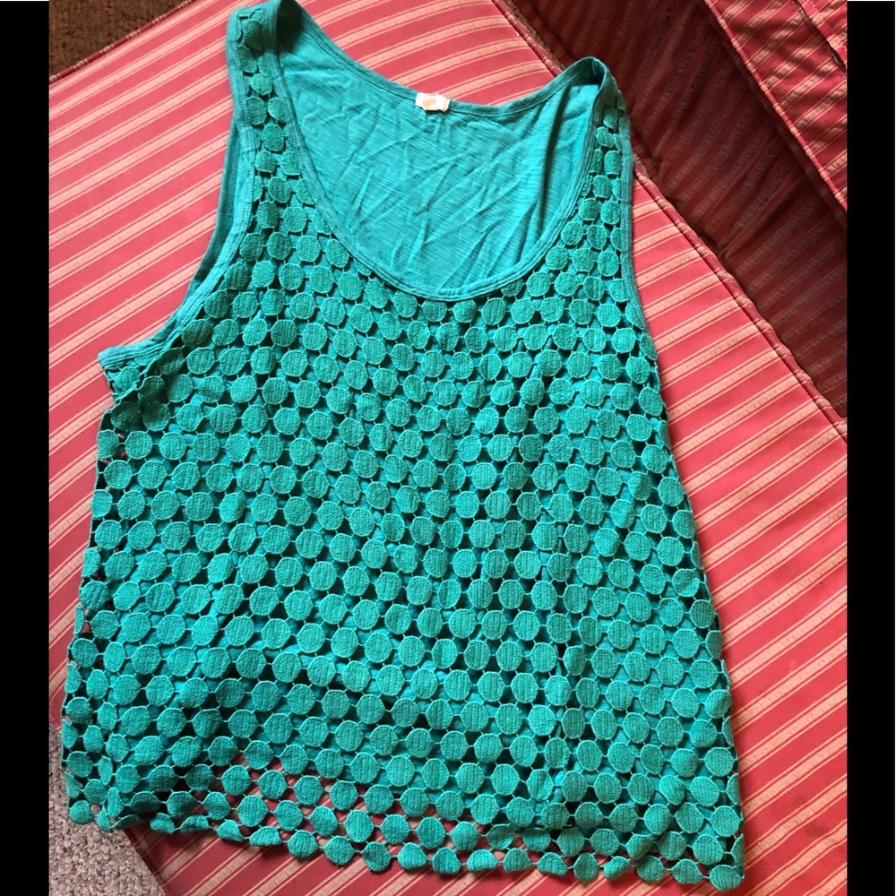 J. Crew sleeveless top. XL